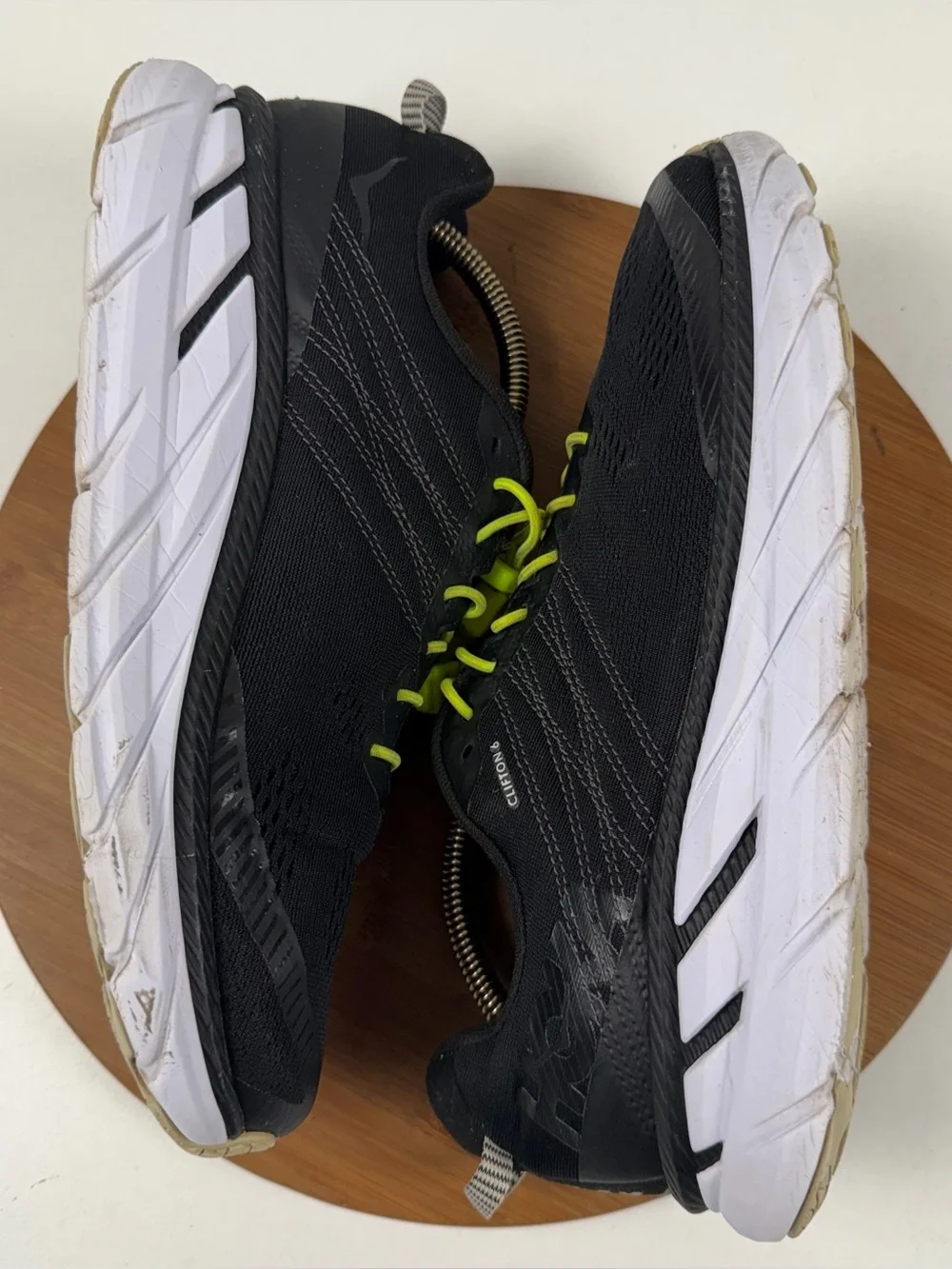 Hoka One One Clifton 6 Black Running Shoes